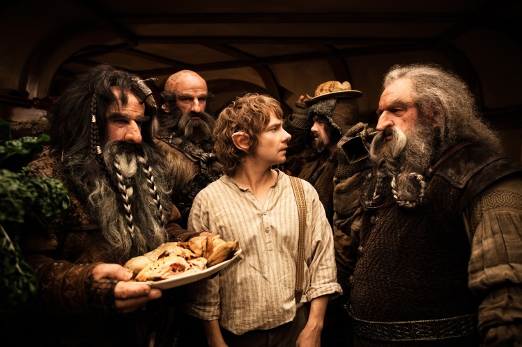 Bilbo Baggins gets an unexpected visit from some (very hungry) dwarves!